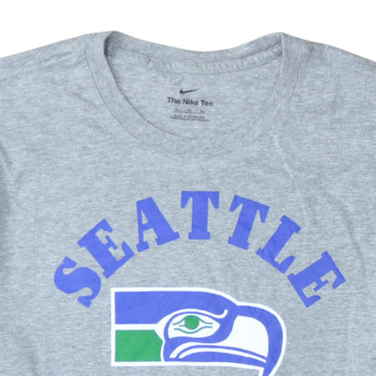 Nike Men's Grey Seattle Seahawks Graphic T-Shirt XL