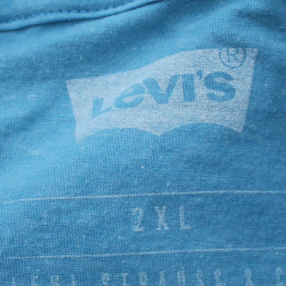 Levi's Men's Blue 2XL Graphic Logo Crew Neck T-Shirt