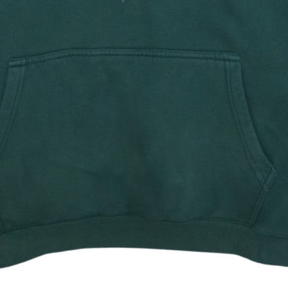 Stussy Men's Green Pullover Hoodie Size M Cotton Streetwear