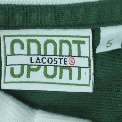 Lacoste Sport Men's Green Colourblock Polo Shirt Size L