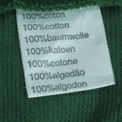 Lacoste Sport Men's Green Colourblock Polo Shirt Size L