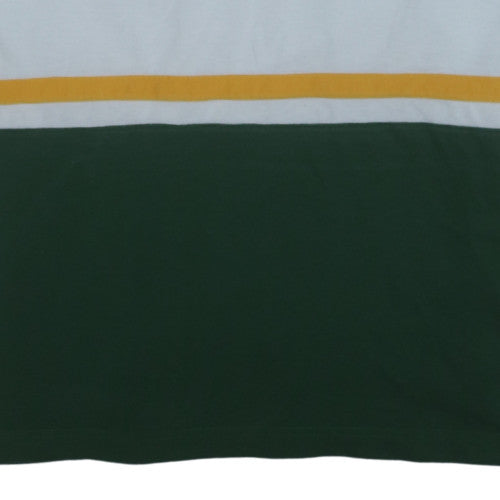 Lacoste Sport Men's Green Colourblock Polo Shirt Size L
