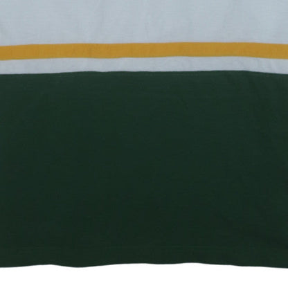 Lacoste Sport Men's Green Colourblock Polo Shirt Size L
