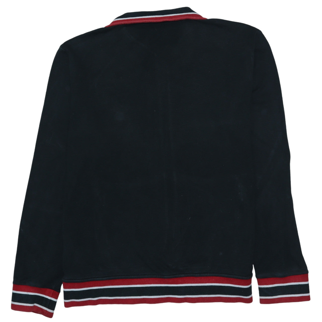 Ralph Lauren Men’s Black Varsity Track Jacket Size L Cotton Zip Up