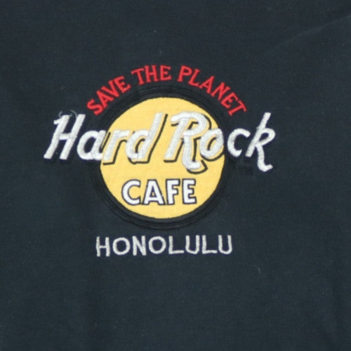 Jerzees Hard Rock Cafe Honolulu Black Men's XL Sweatshirt