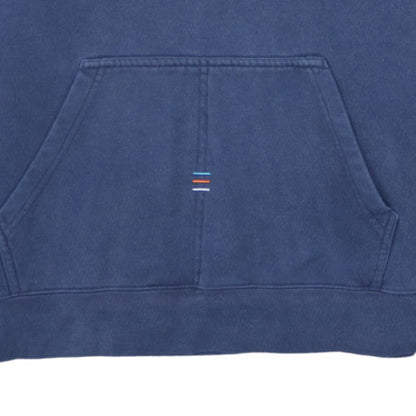 Canterbury Mens Blue Hoodie Uglies Logo L Pullover Cotton Blend