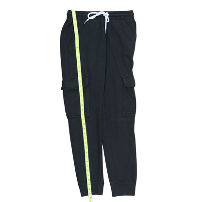 Champion Men's Black Joggers Small Fleece Cargo Activewear Trousers