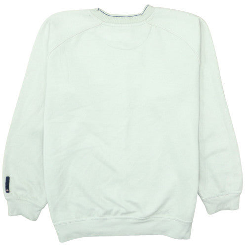 Ellesse Men's Green Pullover Sweatshirt M Crew Neck Fleece Logo