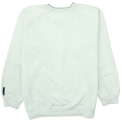Ellesse Men's Green Pullover Sweatshirt M Crew Neck Fleece Logo