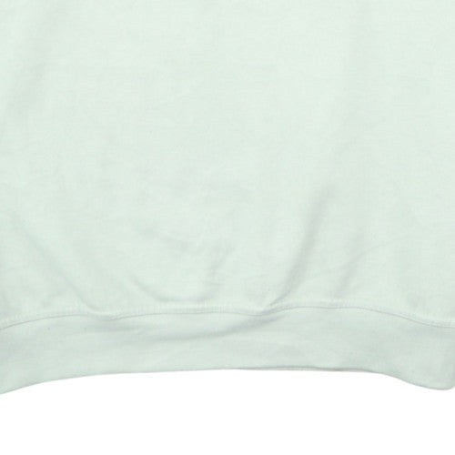 Ellesse Men's Green Pullover Sweatshirt M Crew Neck Fleece Logo