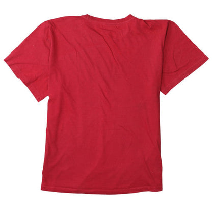 Jordan Men's Red Graphic Short Sleeve Crew Neck T-Shirt Size M