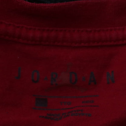 Jordan Men's Red Graphic Short Sleeve Crew Neck T-Shirt Size M