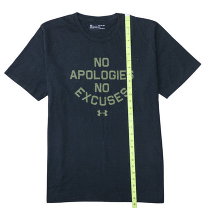 Under Armour Men's Black XL HeatGear Graphic Sports T-Shirt