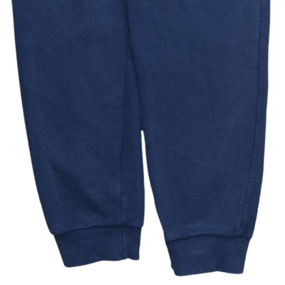 Adidas Mens Blue Fleece Jogger Sweatpants Size L Tapered Fit