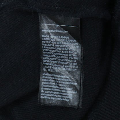 Calvin Klein Jeans Men's Black XL Full Zip Hoodie Sweatshirt