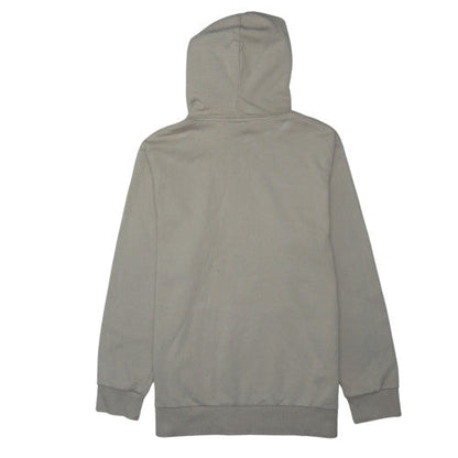 Carhartt Mens Beige XL Pullover Hoodie Embroidered Logo Fleece