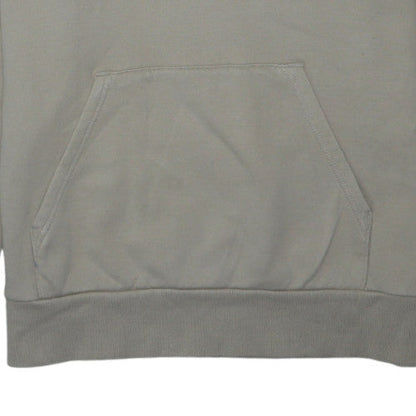 Carhartt Mens Beige XL Pullover Hoodie Embroidered Logo Fleece
