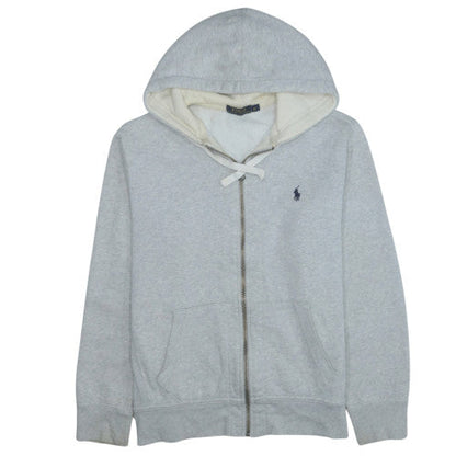 Polo Ralph Lauren Men's Grey Full Zip Hoodie Size M