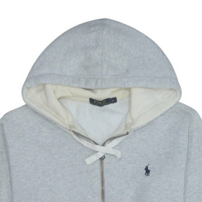 Polo Ralph Lauren Men's Grey Full Zip Hoodie Size M