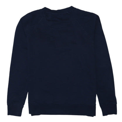 Patagonia Men's Navy Sweatshirt L Regular Fit Organic Cotton Pullover