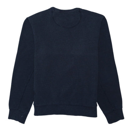 Timberland Men's Blue Crew Neck Regular Fit Cotton Sweatshirt M