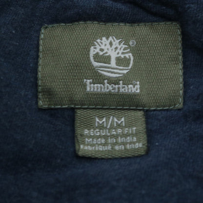 Timberland Men's Blue Crew Neck Regular Fit Cotton Sweatshirt M