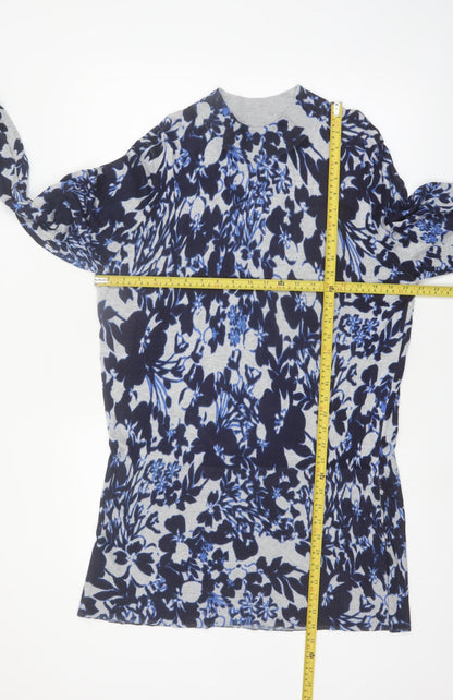 Marks and Spencer Womens Multicoloured Floral Tunic Jumper UK 20