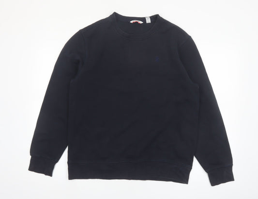 IZOD Men's Black M Pullover Crew Neck Fleece Sweatshirt