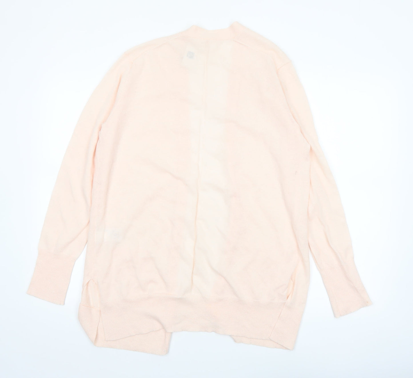 GAP Women’s Beige Linen Blend Open Front Cardigan M