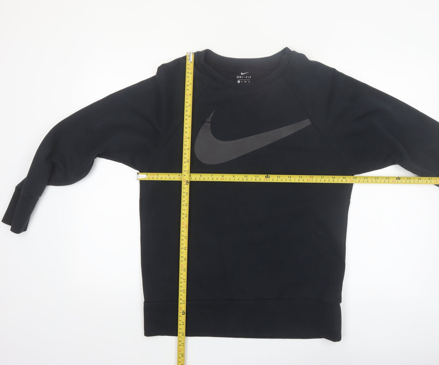 Nike Men's Black Dri-FIT XS Crew Neck Pullover Sweatshirt