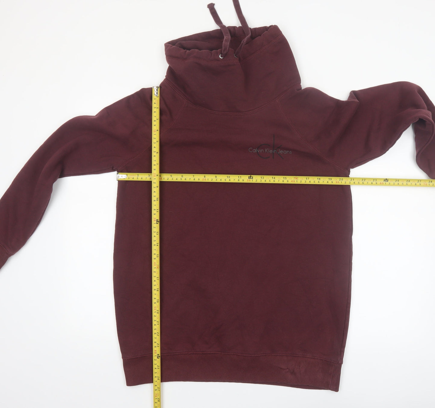 Mens UK Size M Calvin Klein Jeans Brown Pullover Sweatshirt