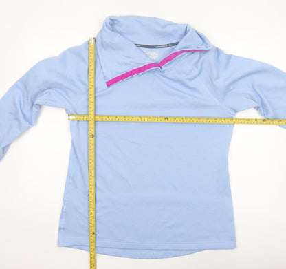 Champion Women Blue Pullover Sweatshirt Size L Warm Control