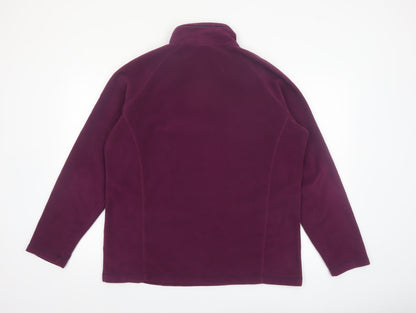 Craghoppers Women’s Purple Fleece Pullover Sweatshirt UK 18