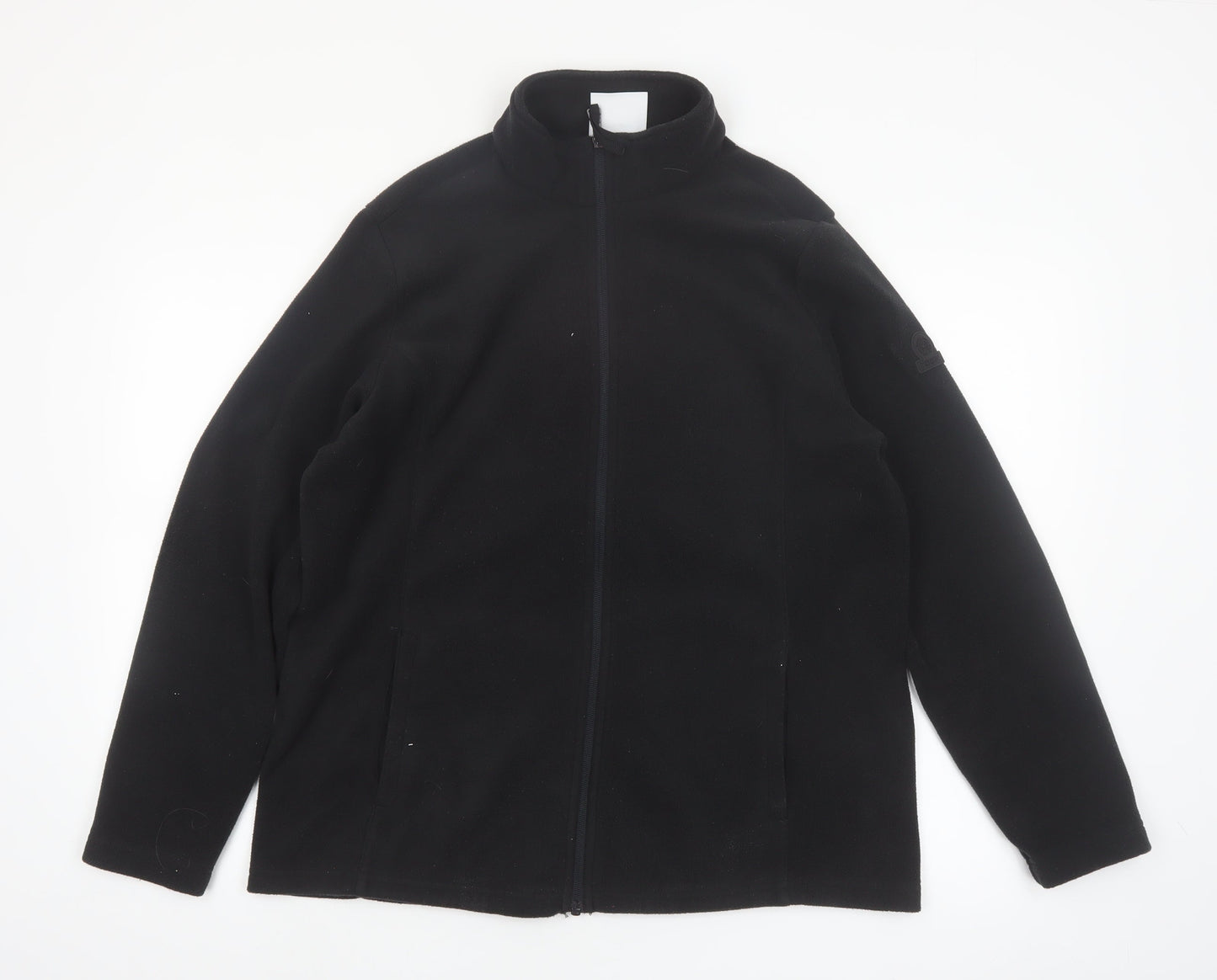 TOG24 Women's Black Fleece Full Zip Jacket Size 14