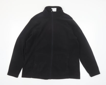 TOG24 Women's Black Fleece Full Zip Jacket Size 14