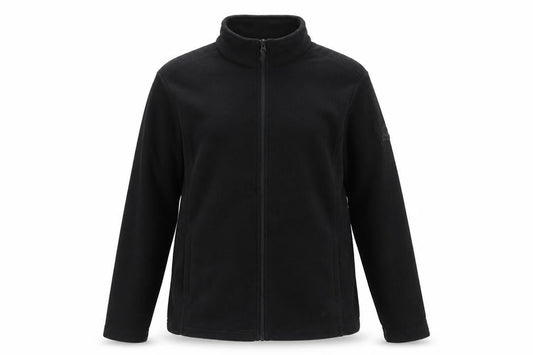 TOG24 Women's Black Fleece Full Zip Jacket Size 14