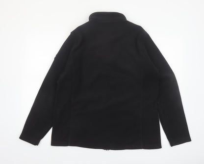 TOG24 Women's Black Fleece Full Zip Jacket Size 14
