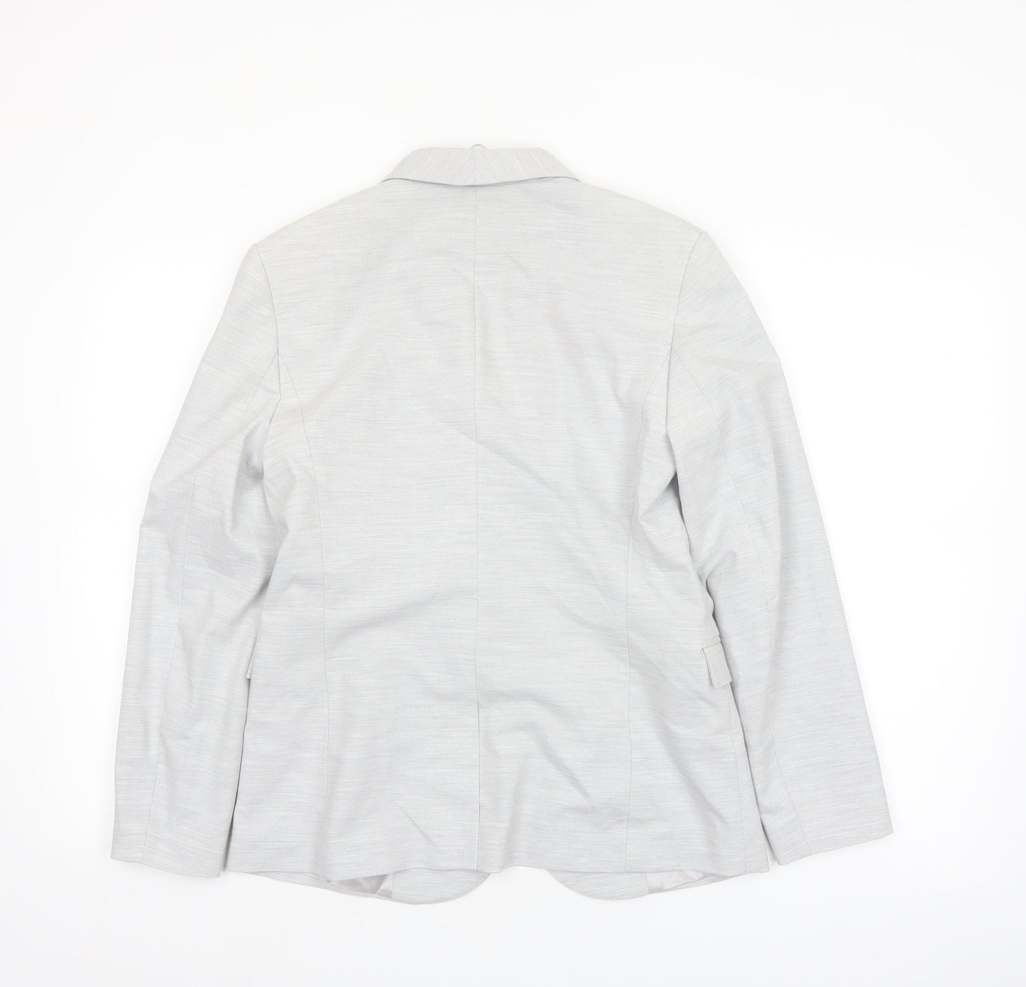 Marks and Spencer Autograph Women’s Grey Blazer UK 8 Classic Tailored Jacket