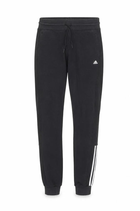 Adidas Men's Black Sport Essentials Jogger Trousers M/L Climalite