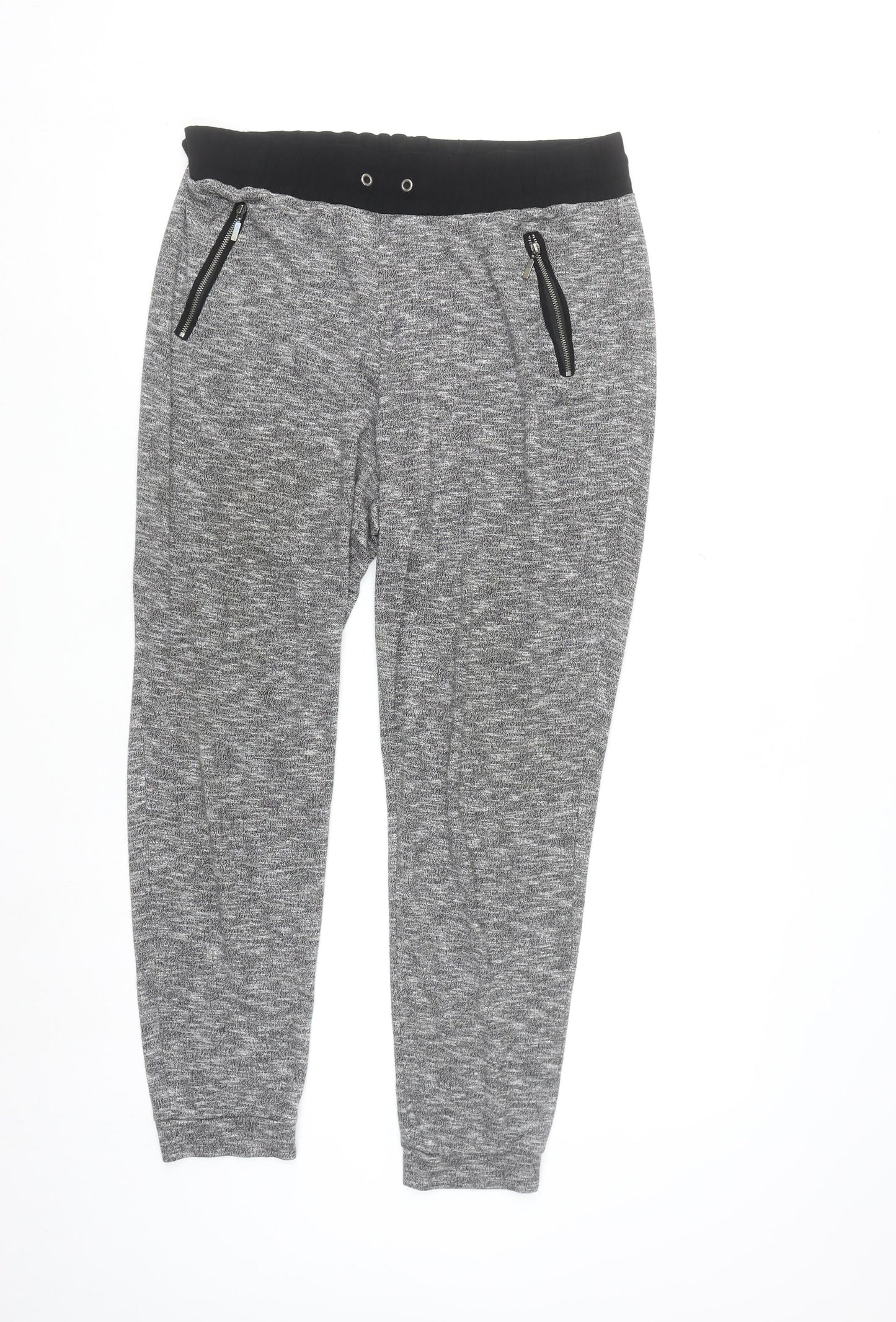 Marks and Spencer Womens Grey Size 14 Jogger Trousers