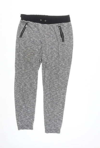 Marks and Spencer Womens Grey Size 14 Jogger Trousers