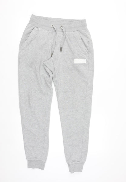 Björn Borg Men's Grey Jogger Sweatpants S Regular Fit Tapered