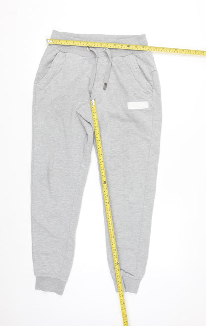 Björn Borg Men's Grey Jogger Sweatpants S Regular Fit Tapered