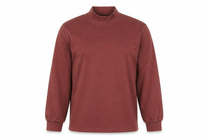 Peruvian Connection Men’s Brown Pima Cotton Long Sleeve Top M