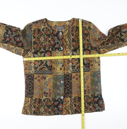 Van Heusen Women’s Multicoloured Bohemian Button Cardigan M