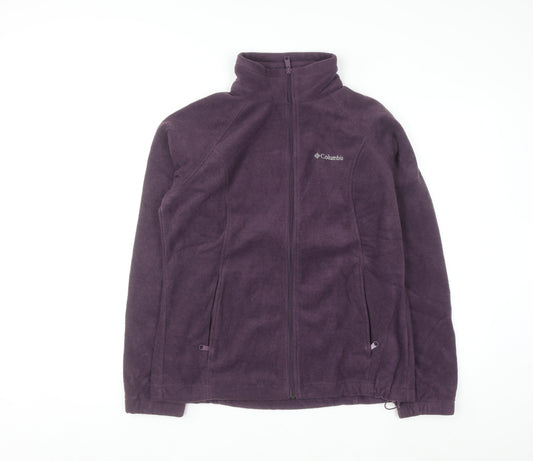 Columbia Women's Purple Full Zip Fleece Jacket Size L