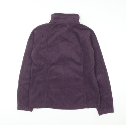 Columbia Women's Purple Full Zip Fleece Jacket Size L