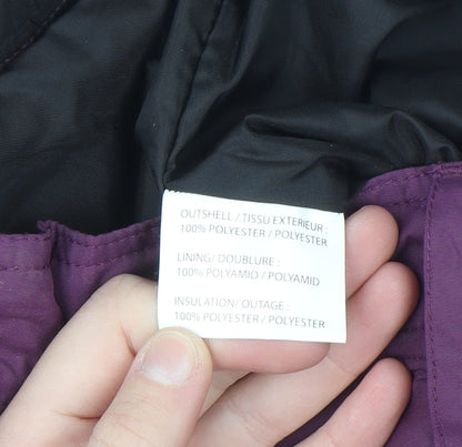 Sweet Women's Purple Snow Pants S Waterproof Insulated Winter Trousers