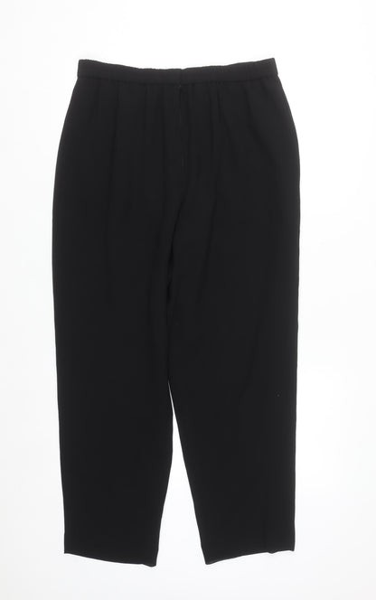 After Dark Women's Black Beaded Dress Pants Size 12 Plus