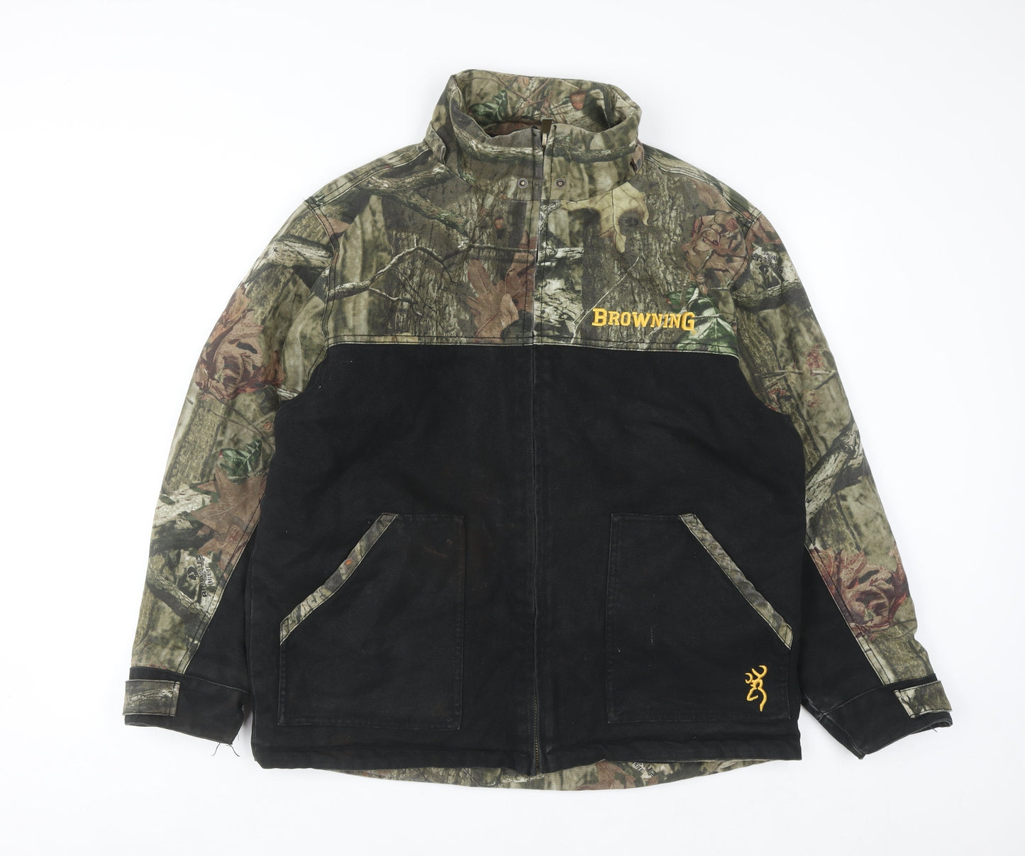 Browning Men's Camouflage Cotton Jacket Medium Hunting Outdoor